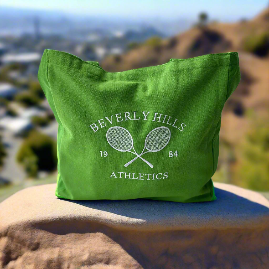 Beverly Hills 1984 Athletics Tote Bag - Green
