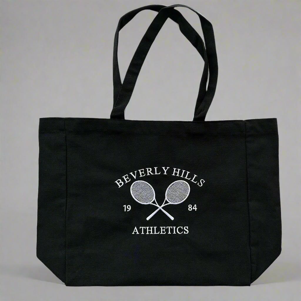 Beverly Hills 1984 Athletics Tote Bag - Black
