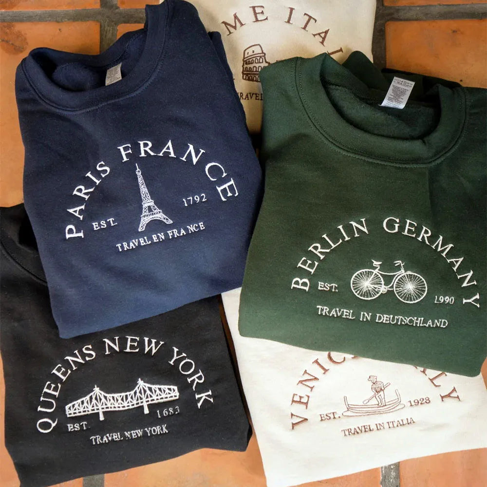 Berlin Germany Pullover - Travel The World Collection